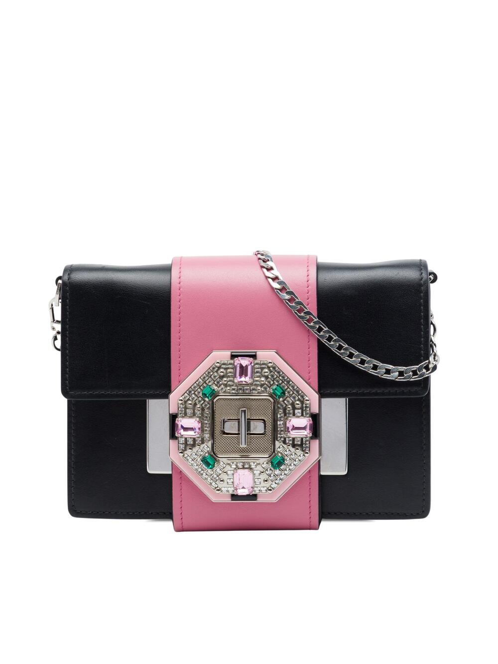 Prada City Calf Crystal Embellished #347639P79B